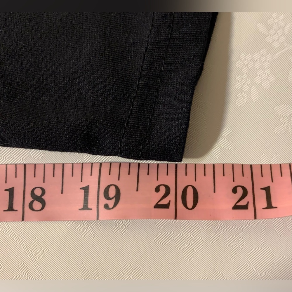 EUC Bundle of 2 Shirts: Short-Sleeve Super Soft Polo Tee, Long-Sleeve Black Tee - Picture 13 of 15